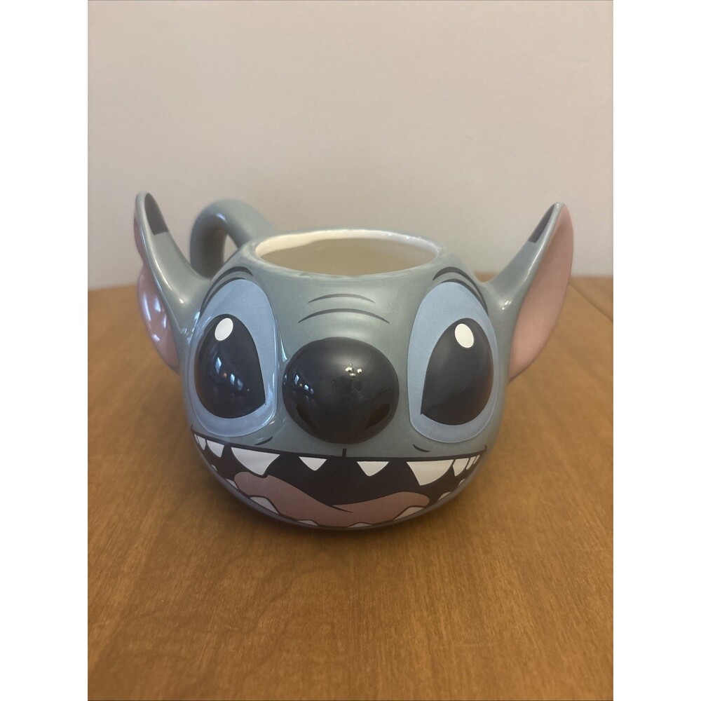 Disney Lilo and Stitch Mug 3D Figural Ceramic Mug 16 oz